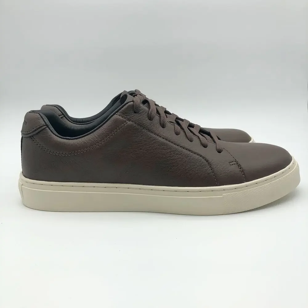 Cole Haan Mens Jensen Casual Sneakers Size 9.5 WIDE EU 42.5 Brown Leather NIB